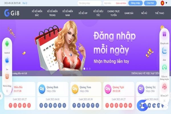 Đăng nhập mỗi ngày nhận thưởng mỏi tay