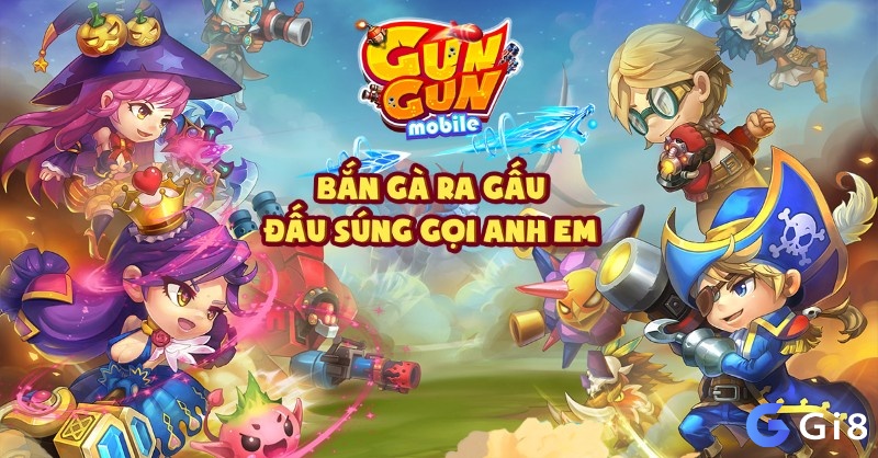 Lối chơi kinh điển trong Game GunGun Mobile