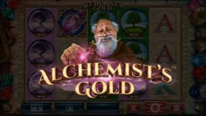 The Alchemists Gold: Slot game về kho báu và nhà giả kim bí ẩn